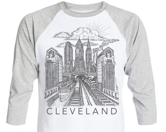 Cleveland Guardians 3/4 Sleeve Shirt
