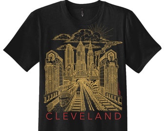 Cleveland Guardians Black T-Shirt