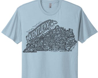 ケンタッキーブルーTシャツ