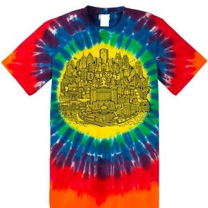 Detroit Tie-Dye Shirt