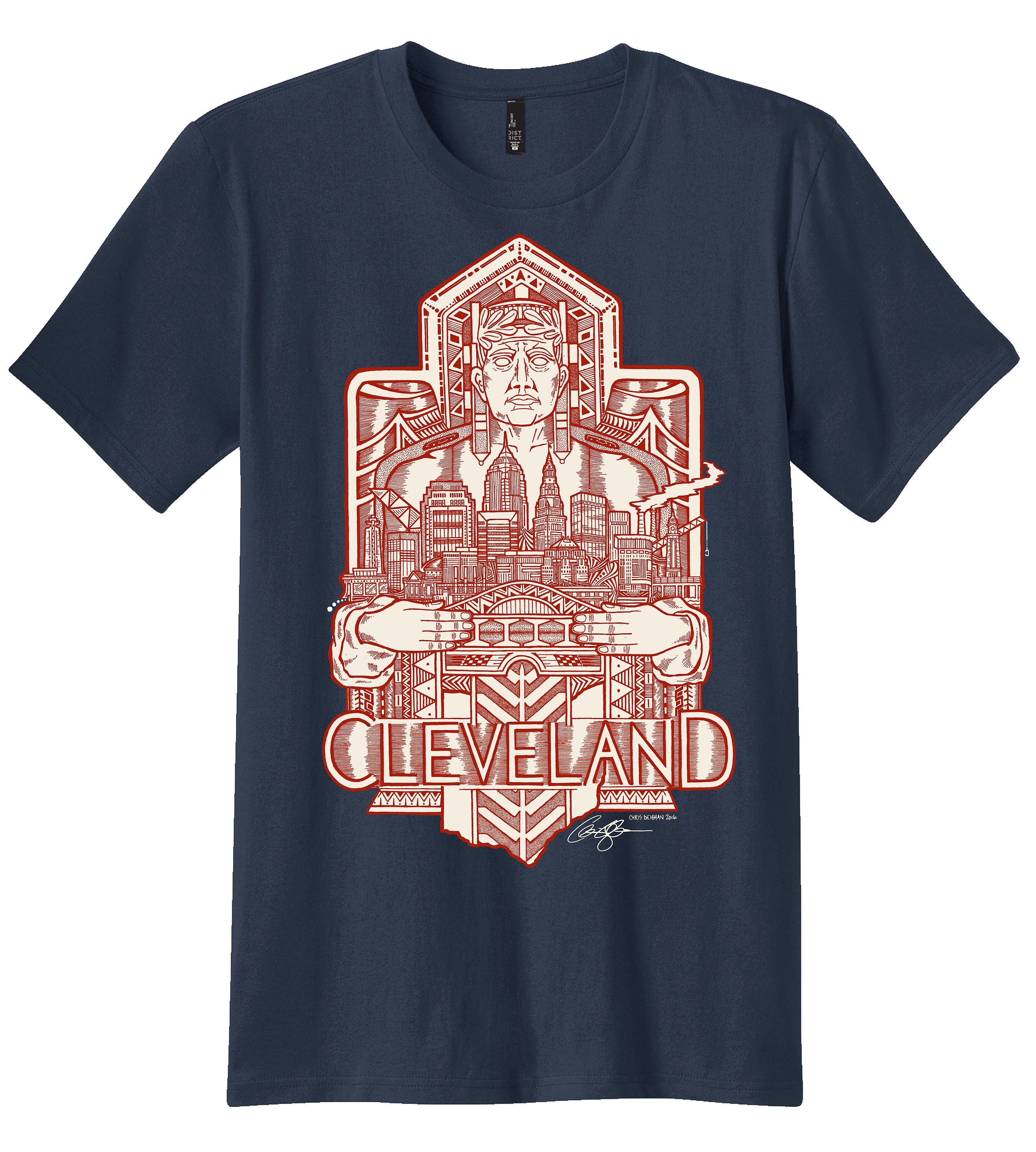 Cleveland Guardian Tshirt Etsy