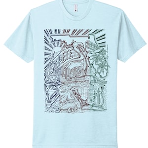 Camiseta azul claro de San Petersburgo