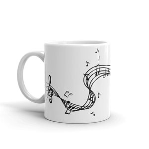 Sonate Musicial Note Musician Music Lover Coffee or Tea Mug