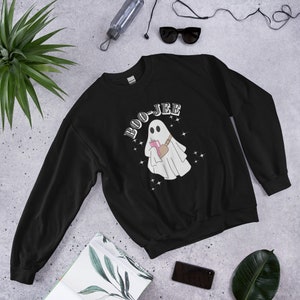 Halloween Geist Sweatshirt, BooJee Sweatshirt, Boo Shirt, Spooky Vibes Shirt Unisex Sweatshirt, Halloween Geschenk