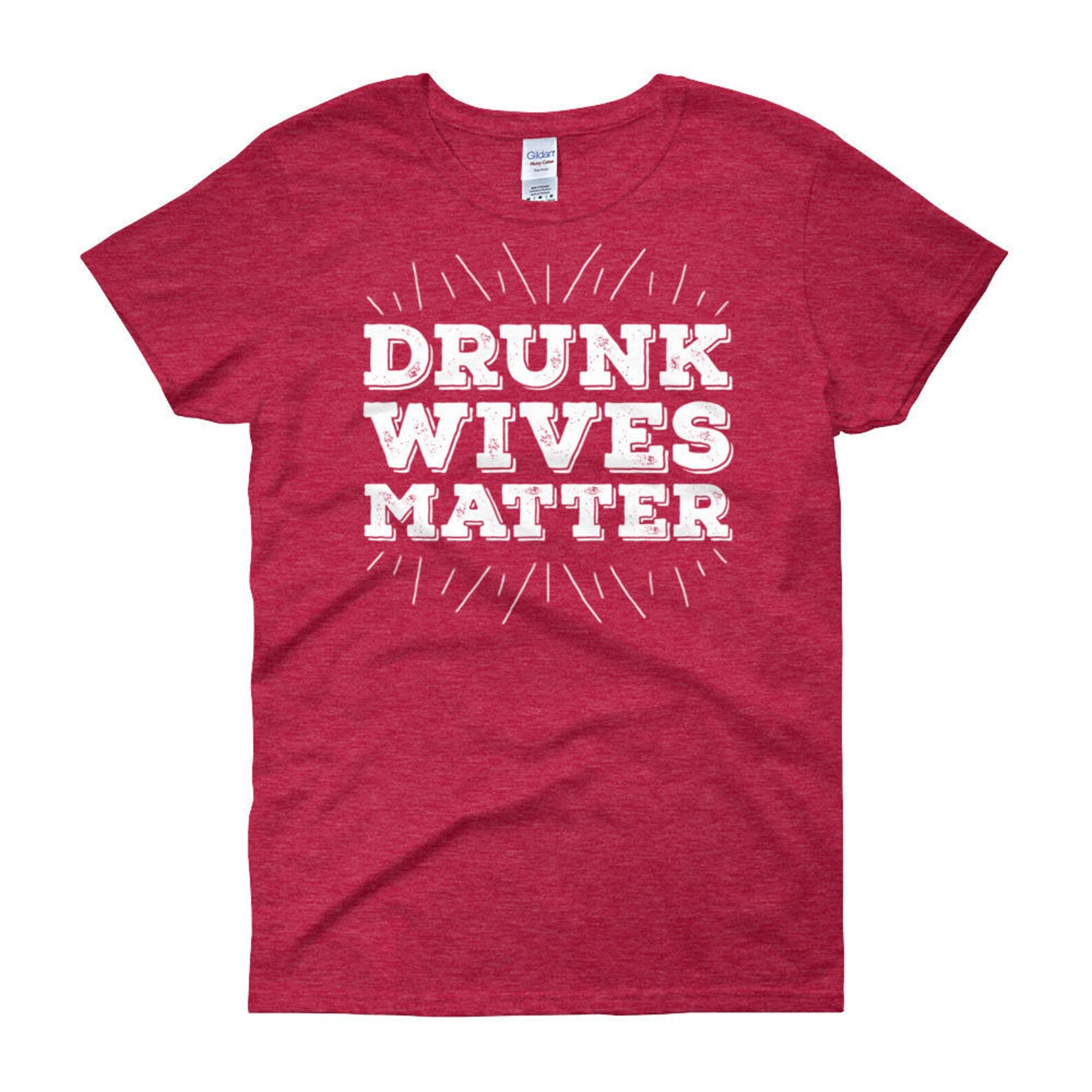 Drunk Wives Matter Women's V-Neck Shirt main image 1