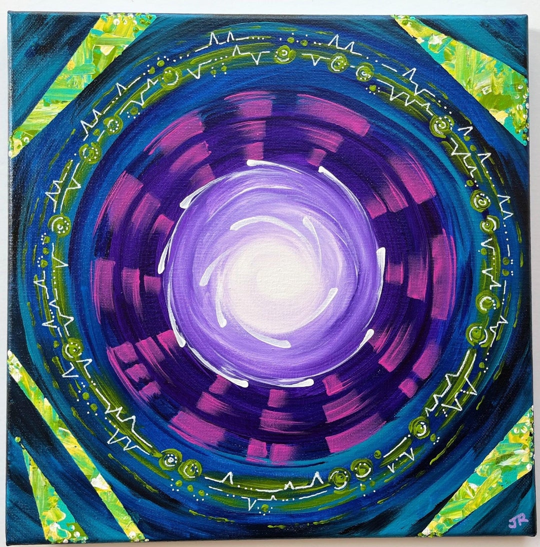 Arcturus Healing 5x5 Print/energy Art/cosmic/galactic Federation - Etsy