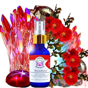 1st Muladhara™: Root Chakra - Vibrational Gemstone and Flower Essence by Shanti Kai™