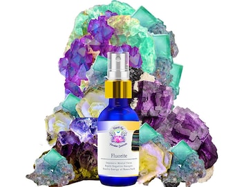 Fluorite Master Essence by Shanti Kai™ - Focus, Concentration, Repelling Negative Energy