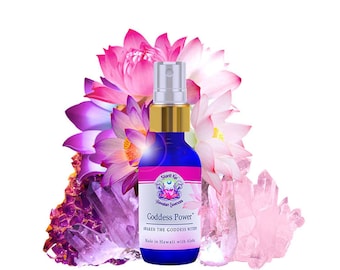 Goddess Power™ Essence Spray - Women's Empowerment - Gemstone and Flower Essence Blend from Shanti Kai™