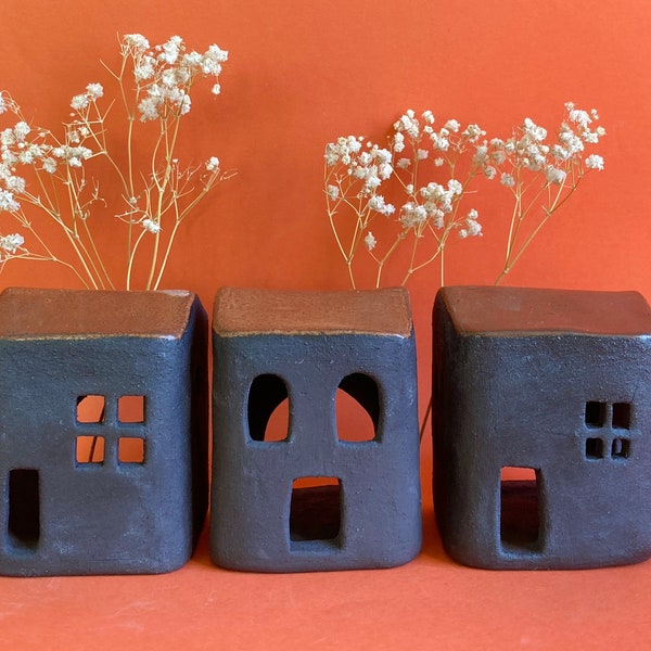 Ceramic House Tealight Etsy UK