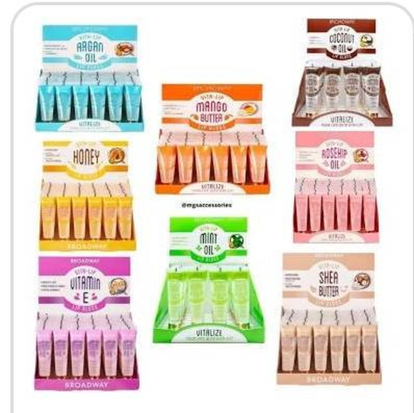 Broadway Vitalip Clear Lip Gloss 0.47oz/14ml 8PCS Etsy