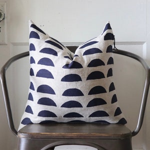 Indigo Pillow Cover Throw Pillow Cover Boho Pillow Cover Boho Chic Home Decor Hand Made Home Goods Decorative Pillow Cover Bohemian