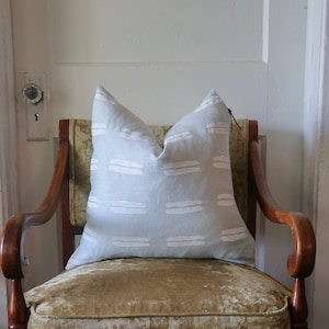 Gray Linen Pillow Gray Stripe Pillow Cover Light Gray Pillow Cover Gray Throw Pillow Cover Light Gray Throw Pillow Striped Pillow Cover