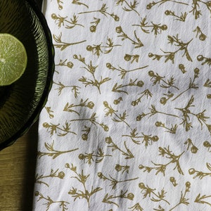 GRÜNEs Geschirrtuch Buttertassen Blumensack Geschirrtuch Set Blumenmuster Handtuch Küche Gastgeberin Geschenk