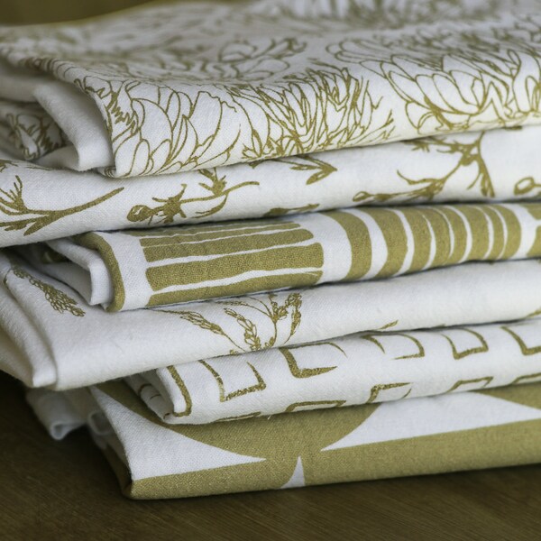 Green Kitchen Towels - Etsy