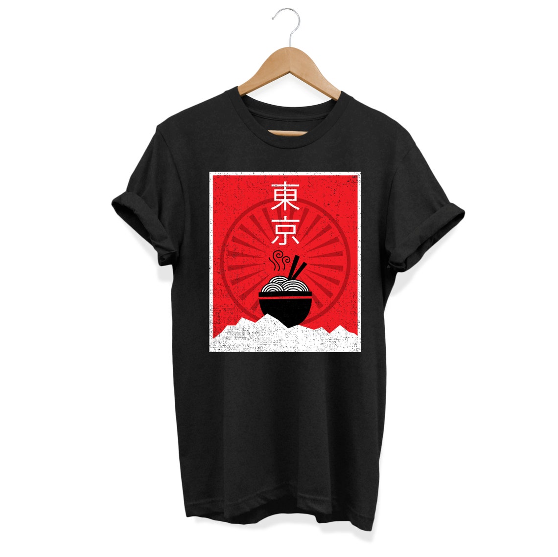TOKYO RAMEN SHIRT Top ramen noodle tshirt fueled by ramen Etsy