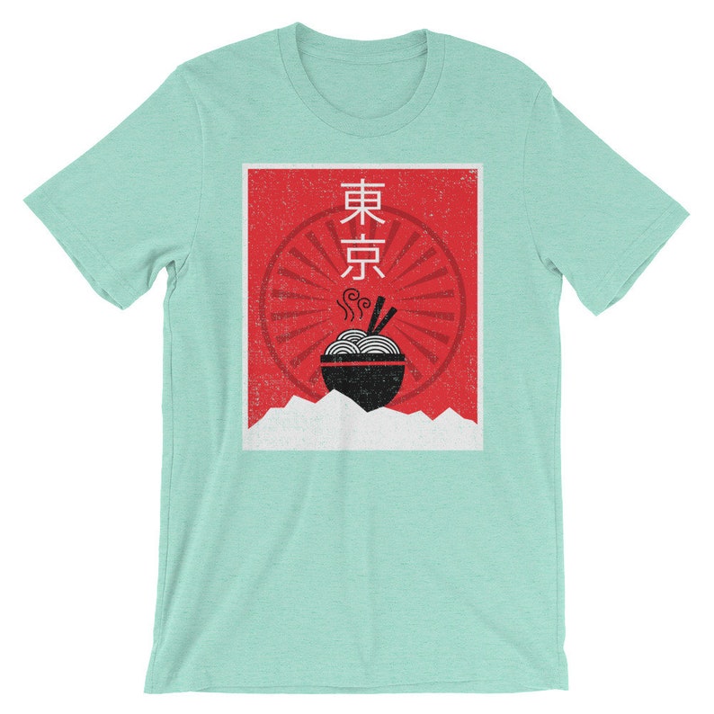 TOKYO RAMEN SHIRT Top Ramen Noodle Tshirt Fueled by Ramen Etsy