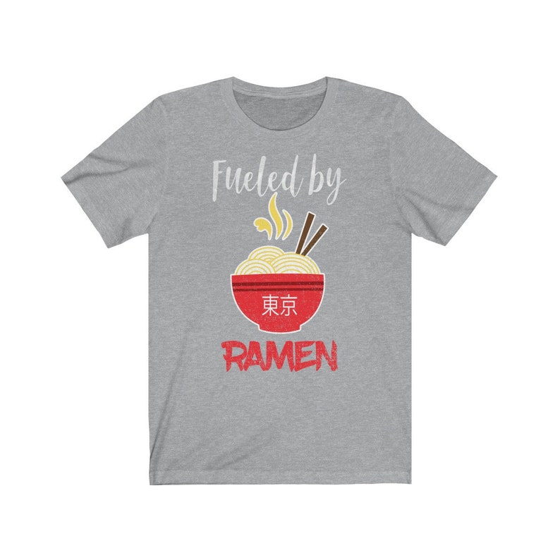 FUELED BY RAMEN Shirtramen Noodlesramen Tshirtramen Etsy