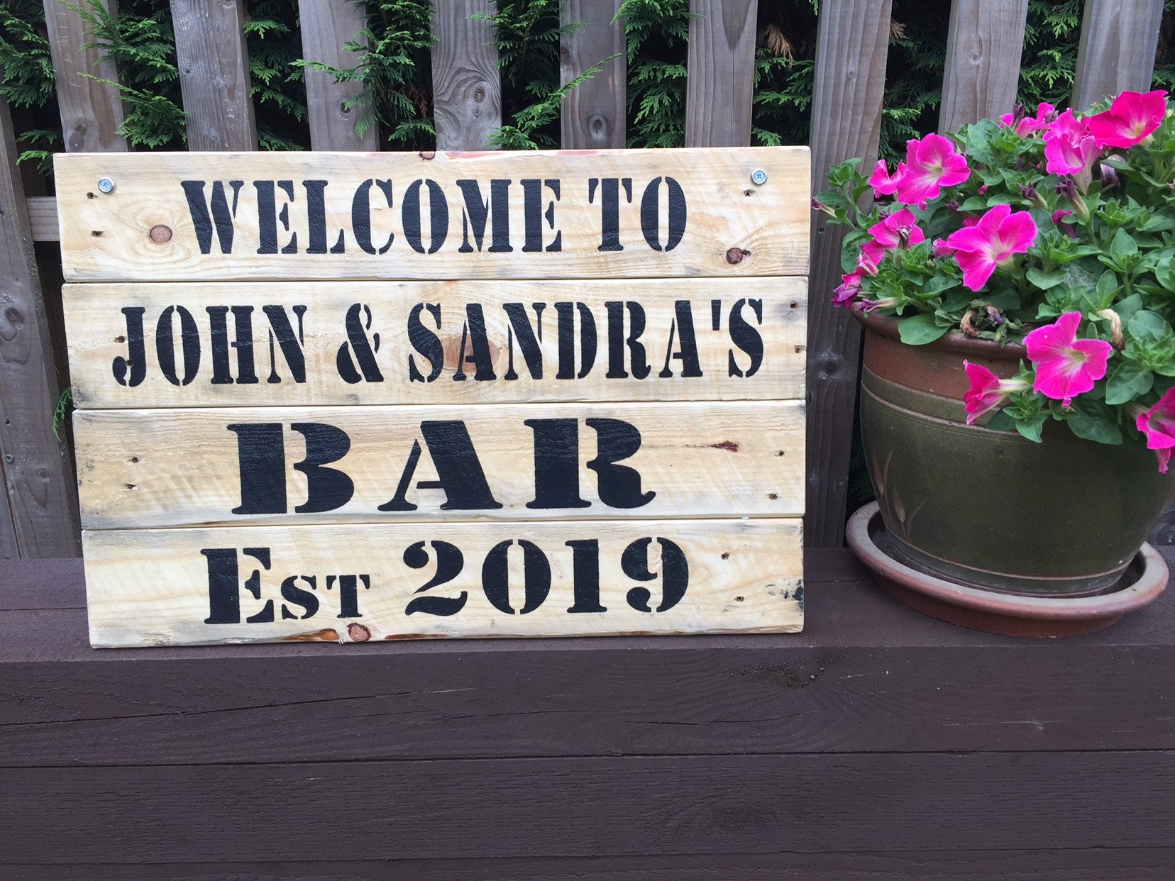 Señales personalizadas bar shed garaje hombre cueva horno | Etsy