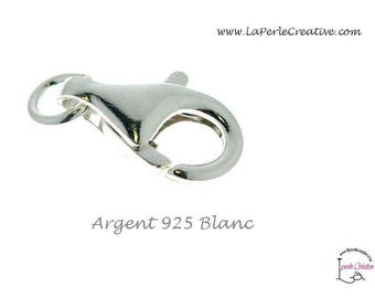 Fermoir mousqueton Argent 925