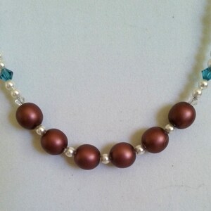 Mocca , Indicolite, Swarovski, Preciosa, Czech, Crystal, Hook and Eye Clasp, Necklace, Hoop Earrings, Under 40.00