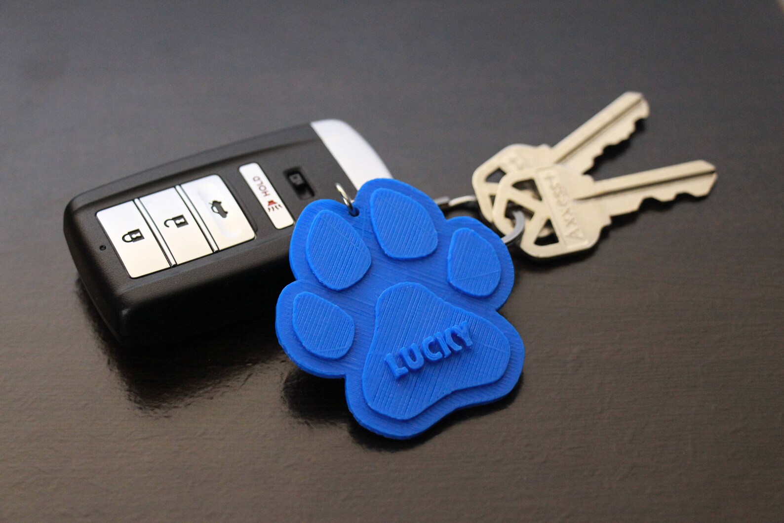 Custom Dog Keychains pet Keychain Dog Lovers Gift Pet Gift Etsy