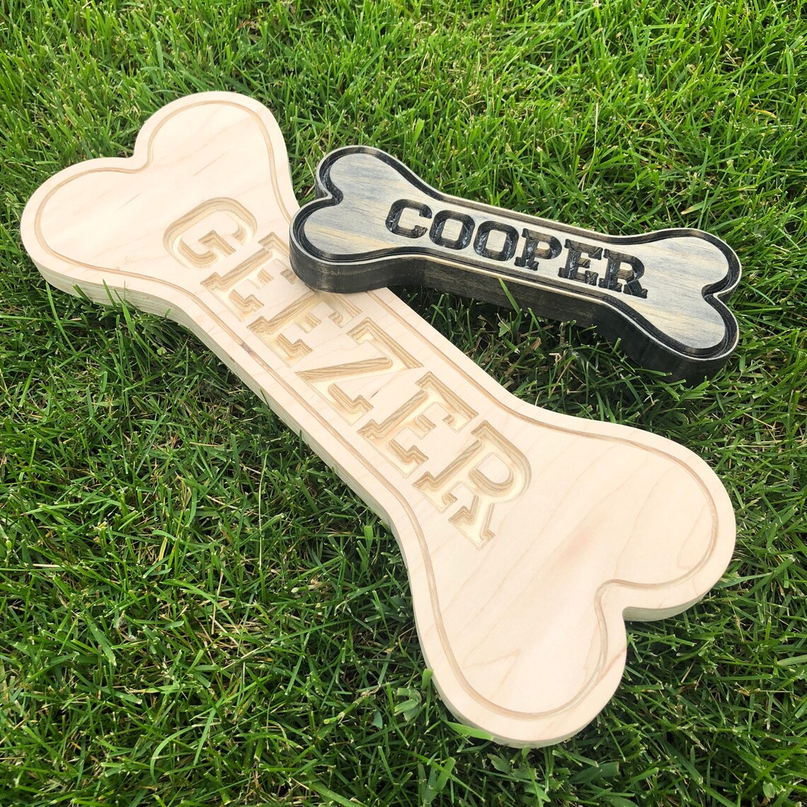 Personalized Dog Bone Sign Wood Sign Personalized Gift Bone Etsy