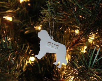 Custom Dog Ornament (Pet Ornament, Dog Lovers Gift, Pet Gift, Christmas Tree Ornament, Customized Dog, Dog Lovers Gift)