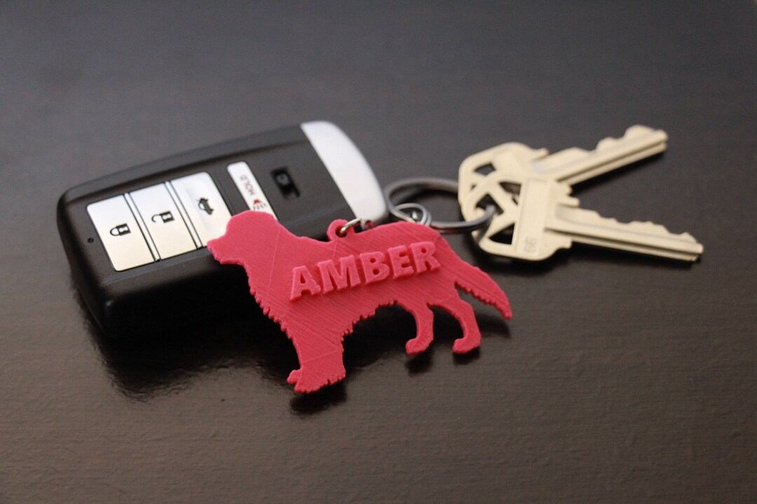 Custom Dog Keychains pet Keychain Dog Lovers Gift Pet Gift Etsy