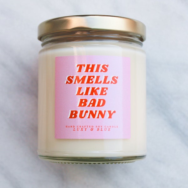 Bunny Candle Etsy