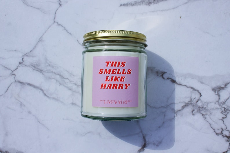 This Smells Like Harry Styles Candle Birthday Gift Funny Etsy
