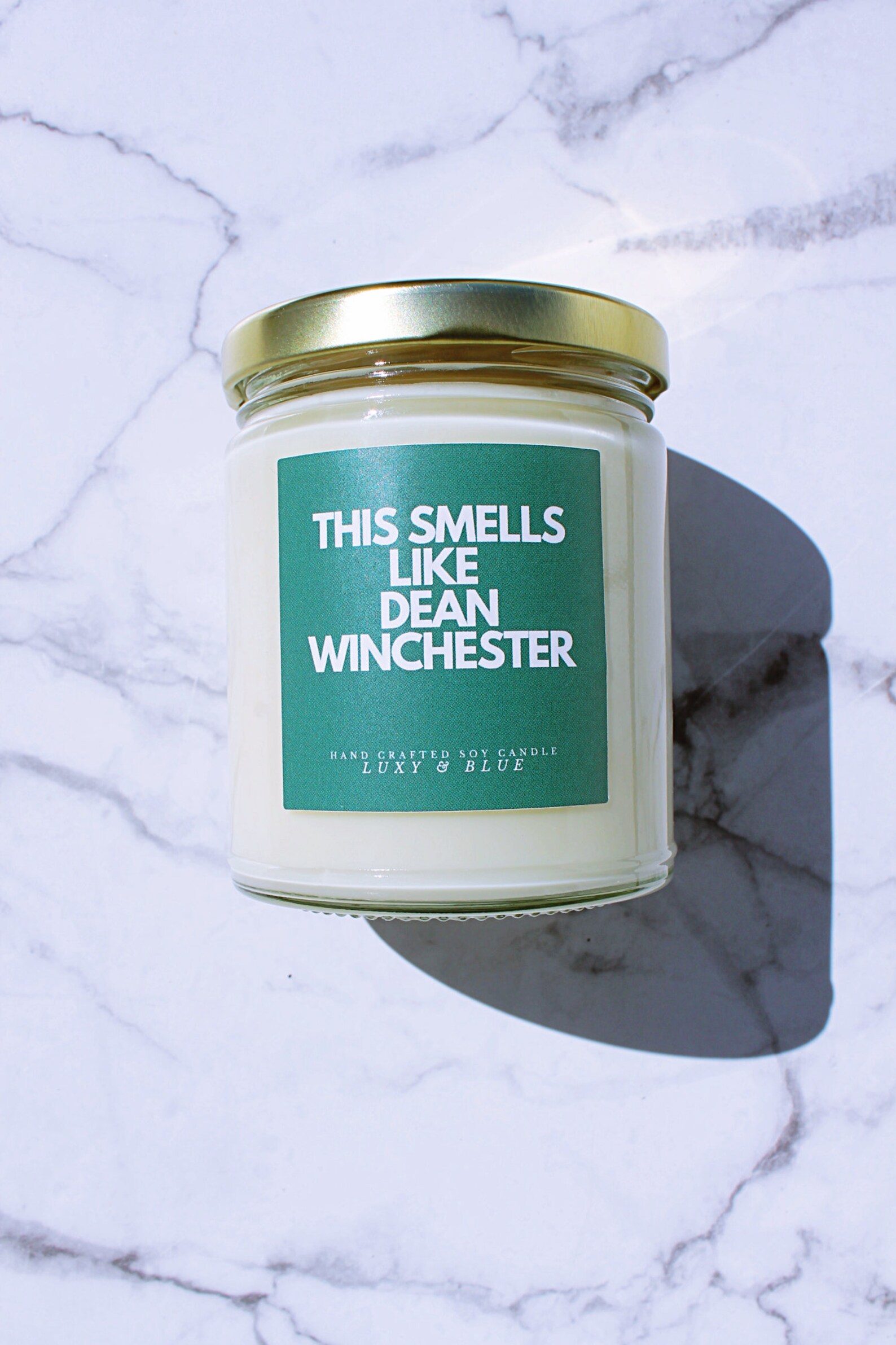 This Smells Like Dean Winchester Candle Supernatural Etsy
