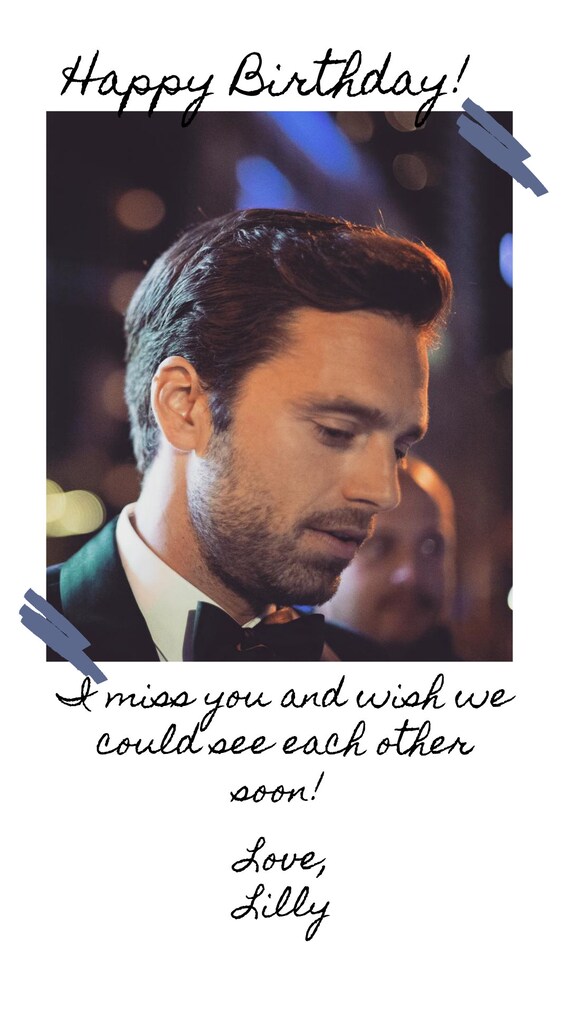 This Smells Like Sebastian Stan Candle Celebrity Birthday Etsy