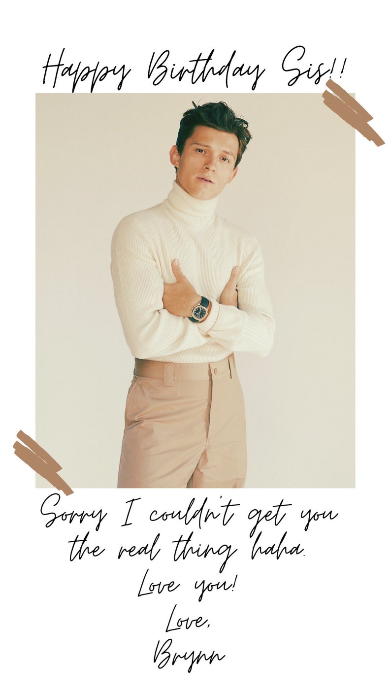 This Smells Like Tom Holland Candle Birthday Gift Funny Etsy