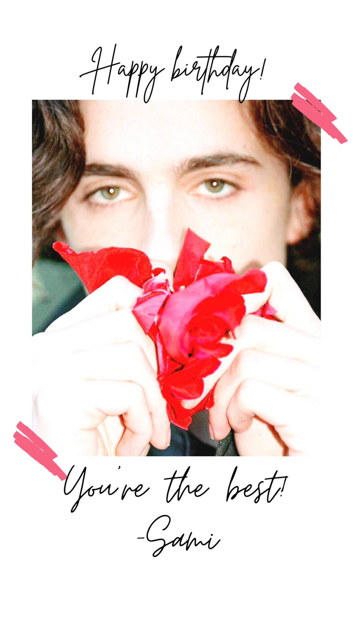 This Smells Like Timothée Chalamet Candle Birthday Gift Etsy