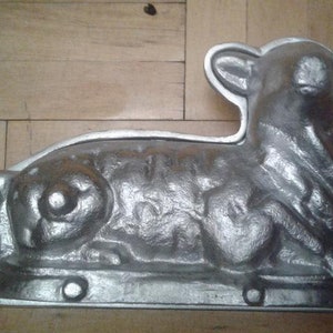 Aluminum cookie mold for cooking CAKE and making big cake Easter Lamb Gift for EASTER, metal cookie cutter zdjęcie 8