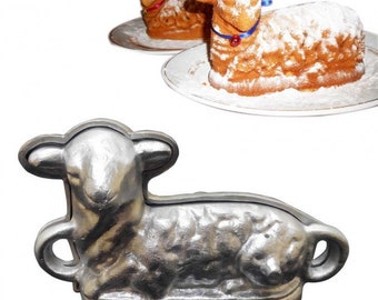 Aluminum cookie mold for cooking CAKE and making big cake Easter Lamb Gift for EASTER, metal cookie cutter