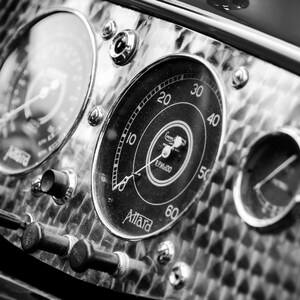 Cockpit | black and white photograph, fine art, wall art print, wall decor, vintage airplane photo, aviation, gift for him