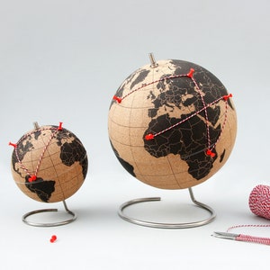 Pin Your Travels Cork Globe image 7