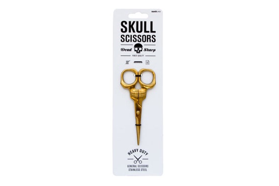 Skull Scissors for Embroidery & Crafts - Etsy 日本