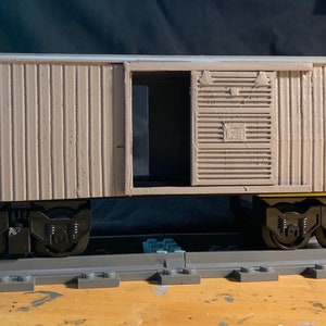 Boxcar Shell for Lego Trains  (unfinished)