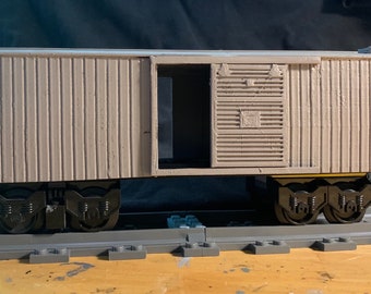 Boxcar Shell for Lego Trains  (unfinished)