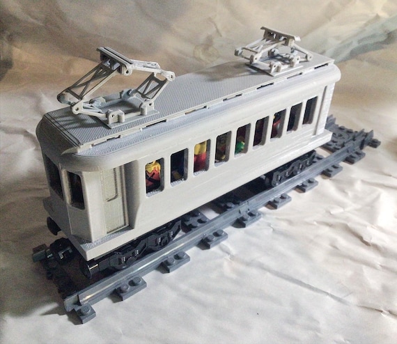 INTERURBAN Shell per basi del treno Lego a 24 montanti (non finito)