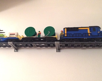 Lego Train Wall System for 10'x10' Room