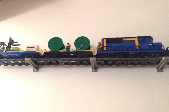 Lego Train Wall System for 9'x9' Room 