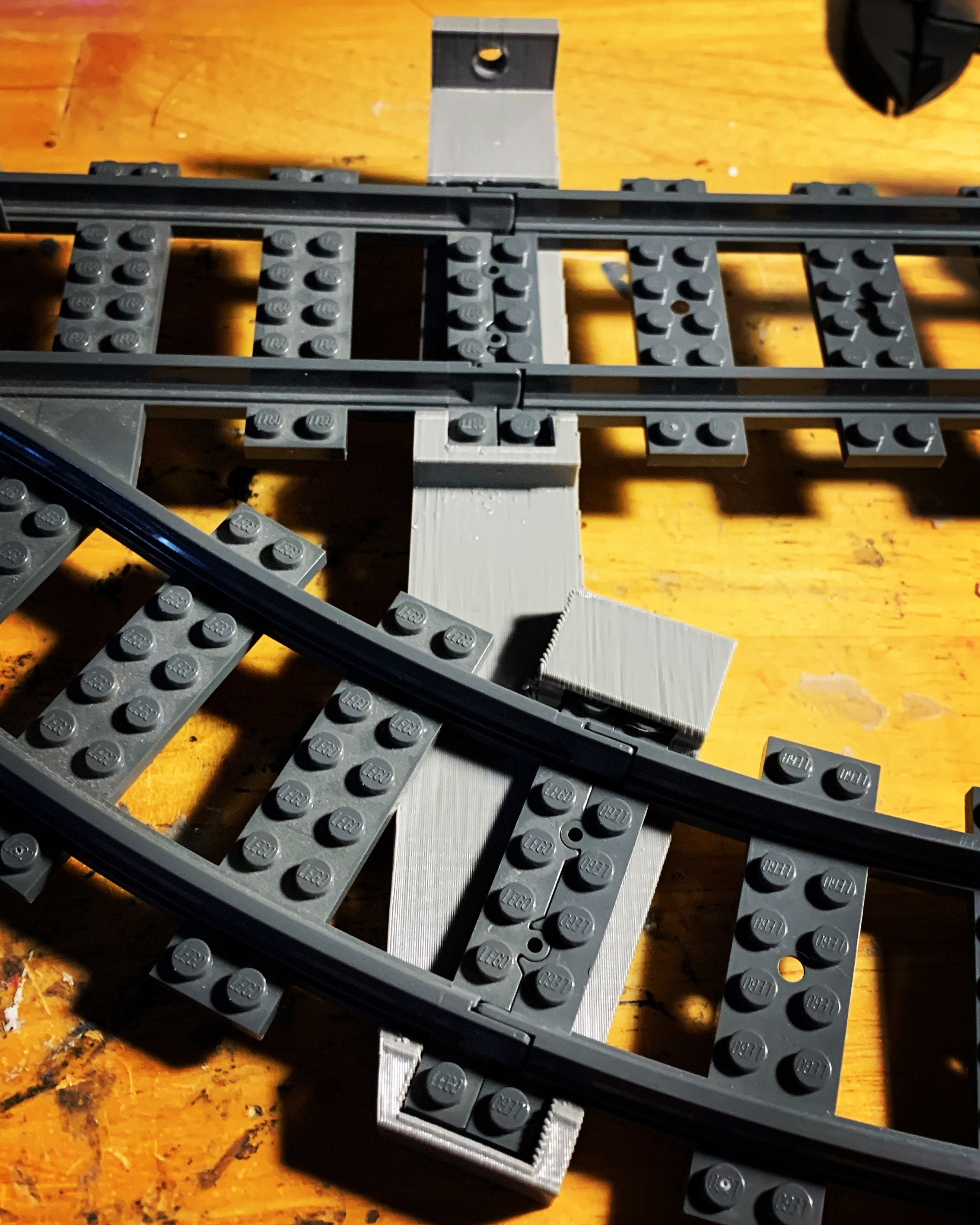 Lego Train Wall System for 10'x10' Room 
