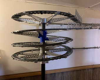 Helix/Spiral Bracket System for LEGO Train Track