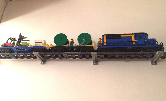 Wall Brackets (12'x12' Room) for Lego Brand Track - Etsy