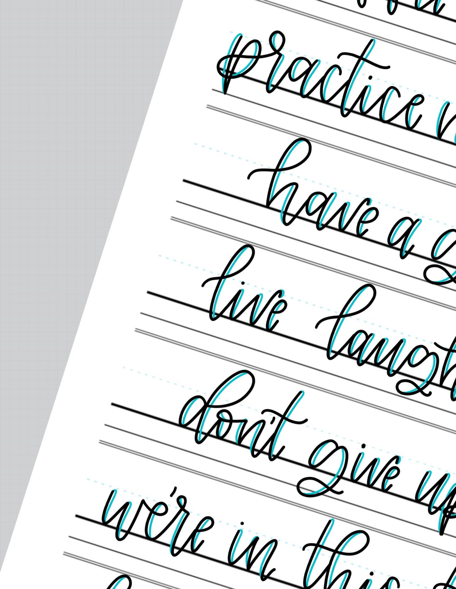 faux-calligraphy-worksheet-and-practice-words-lettering-etsy-espa-a