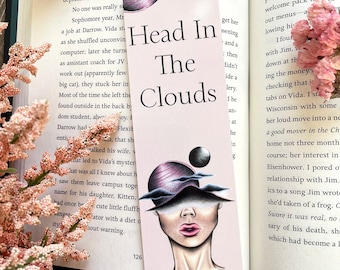 Cute Bookmark, Pink Bookmark, Bookmark, Bookmarks, Girly Bookmark, Cute, Book Lover Gift, Girly Gift, Cute Gift, Pink, Pink Girly, Book